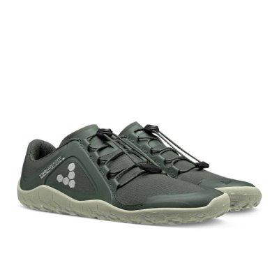 Chaussure Running Road Vivobarefoot Primus Trail II All Weather Firm Ground Homme - Grise AQF530872